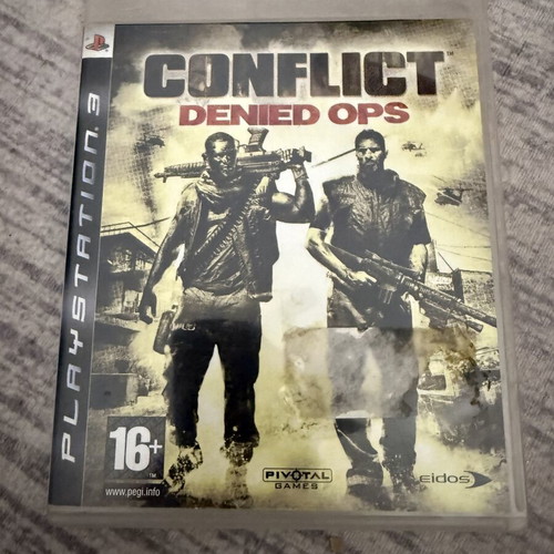 Conflict Denied Ops PS3 game used, good condition