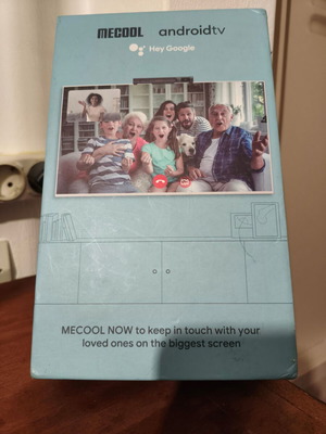 Mecool Now Android TV box like new with camera and smart features