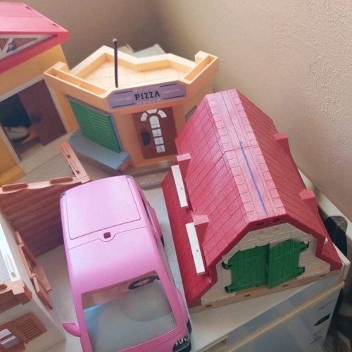 Playmobil toys used, assorted set