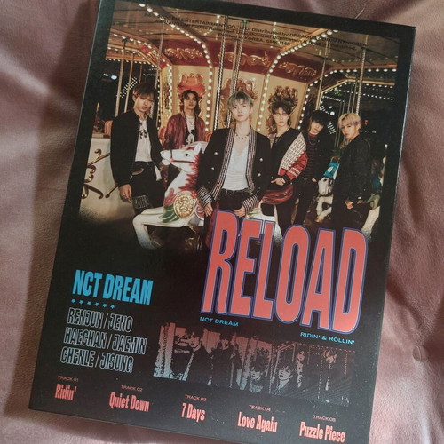 NCT Dream Reload album used