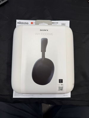 Sony WH-1000XM6 over ear Bluetooth headphones with ANC