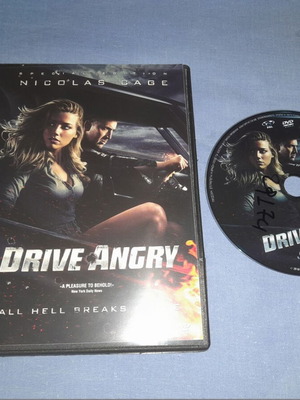Drive Angry DVD μεταχειρισμένο, δράσης με υπότιτλους