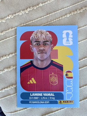 World Cup Sticker Lamine Yamal new from 2026 collection