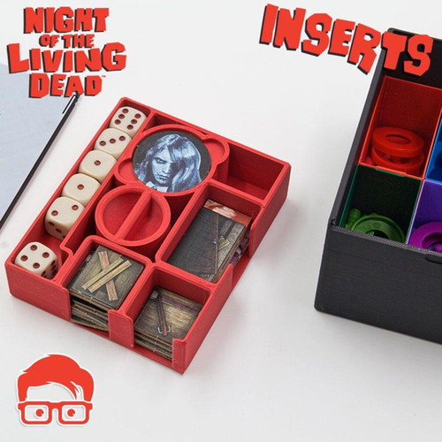 Zombicide Night of the Living Dead Board Game Organizer new, 3D printed
