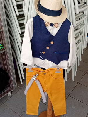 Baptism outfit boy new