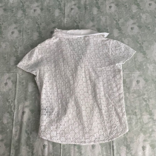 Y2K Coquette White Lace Blouse Raxevsky like new