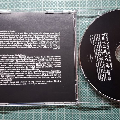 Dimitris Papaspyropoulos double CD used