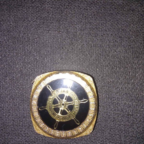 Inch tape measure gold plated like new
