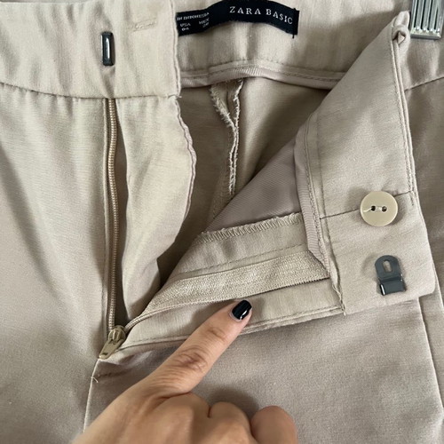 Zara pants used, size S, fitted, ideal for office