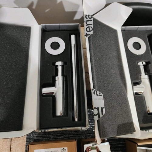 Paffoni 3 siphons, 2 plugs, 1 faucet handle
