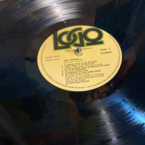 The Tourists Reality Effect vinyl record used, electronic