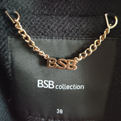 Γυναικείο παλτό BSB collection μέγεθος 38 μαύρο σαν καινούργιο