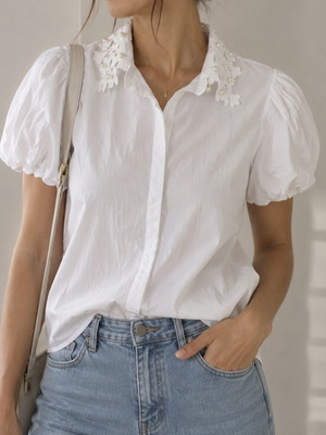 Zara shirt like new, size S, white