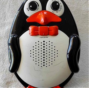 Ραδιοφωνο παιδικο για το μπανιο -πιγκουινος-