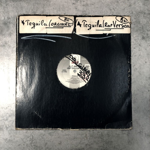 A.L.T. & The Lost Civilization Tequila 12'' Vinyl Maxi Single used, Hip Hop