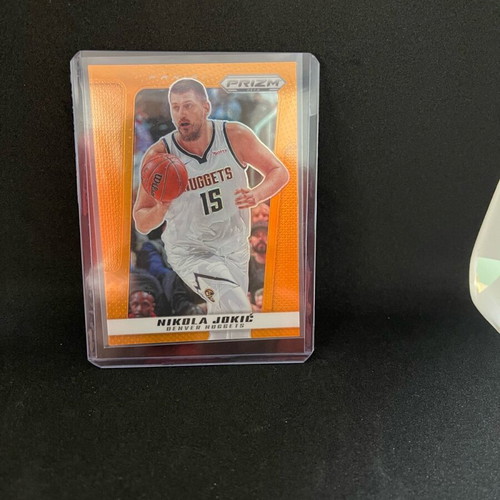 Jokic Orange Prizm used, number 49