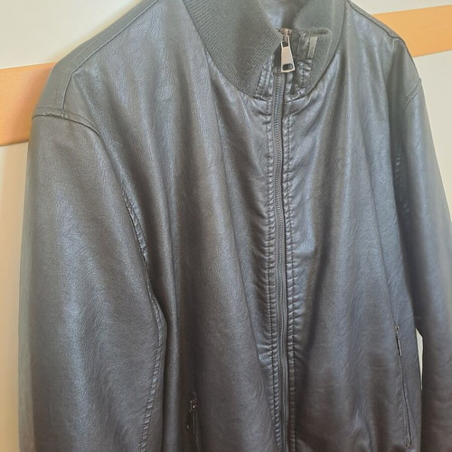 Leather jacket Vintage Industries XXL like new, dark brown