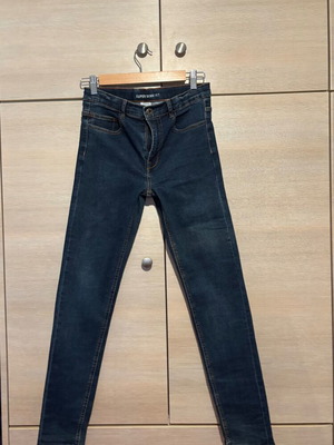 Dark blue jeans girls 13-14 years like new