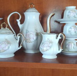 Porcelain tea set like new