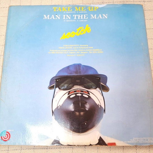 Scotch Take Me Up Man In The Man 12' vinyl used, electronic