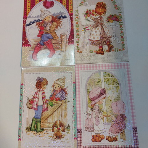 Sarah Kay cards new, 8 double pieces