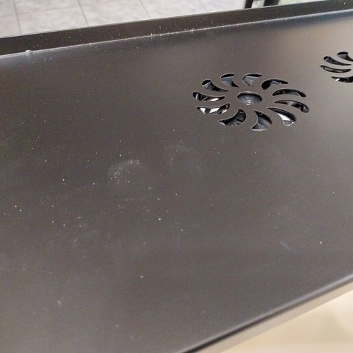 Laptop stand new with cooling and mouse frame