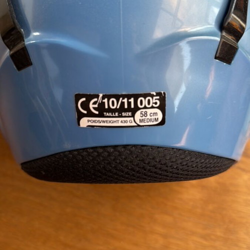 CEBE ski helmet like new with GoPro mount medium size 58cm