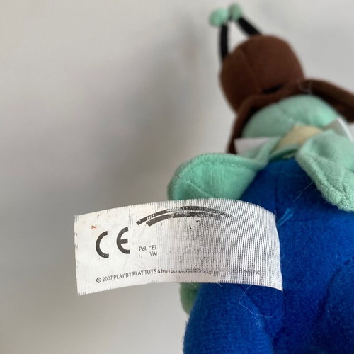 Flip the Grasshopper plush toy from Maya the Bee 2007 used