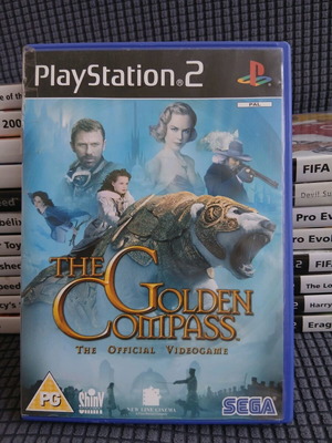 The Golden Compass PS2 game used without manual with scratches