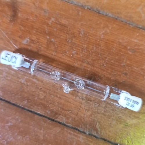 Halogen bulbs 2 pieces 80mm 1400lm 80W new