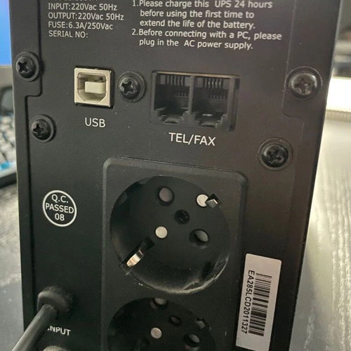 UPS Line Interactive Turbo-X 850VA like new with new battery