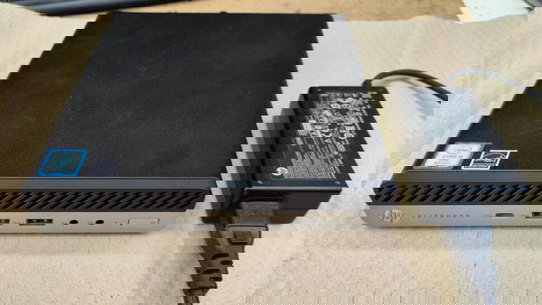 HP ELITEDESK 800 G4 MINI 16GB ram/256Nvme/1TBHdd