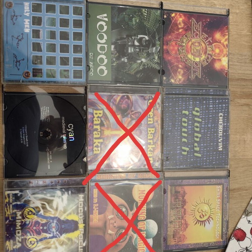 Music CDs like new, uplifting psychedelic trance collection