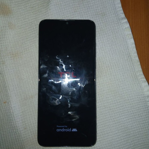 Smartphone TCL used, 3GB RAM 64GB storage, black, Android