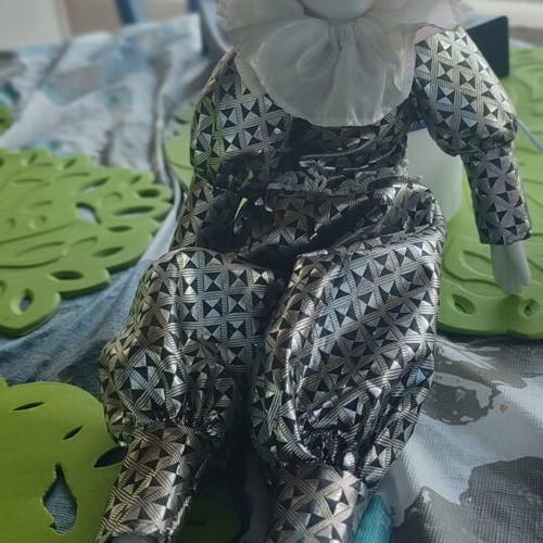 Porcelain Harlequin doll