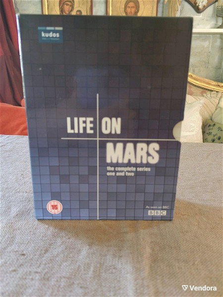  Life on Mars DVD 2 seasons mono sta anglika