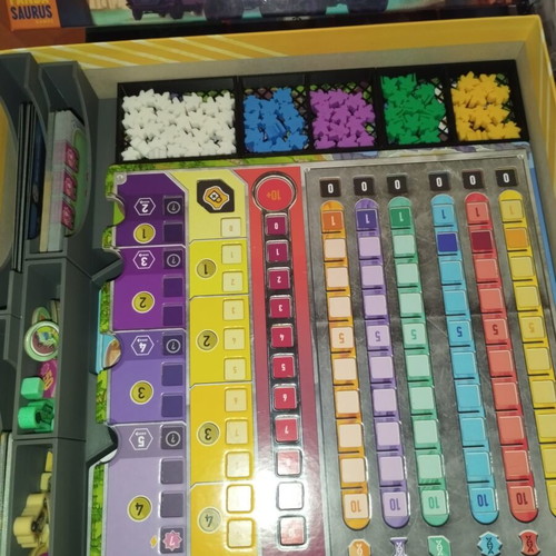 Jurassic World 3D printed insert for board game