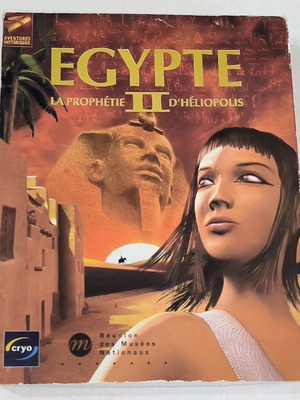 PC Egypt II: The Heliopolis Prophecy Big Box like new