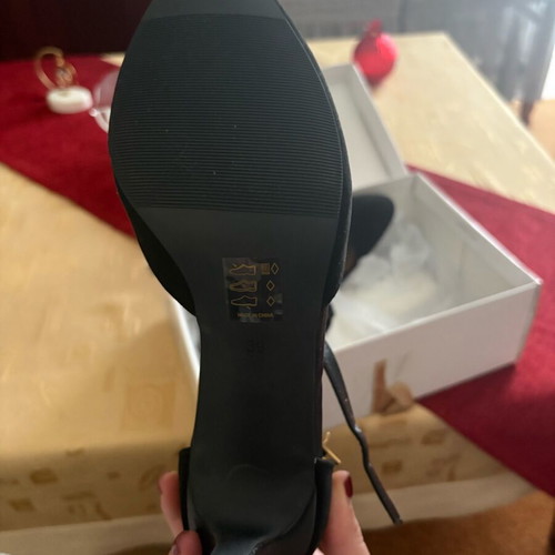 About you black pumps new size 39 with 7 cm heel