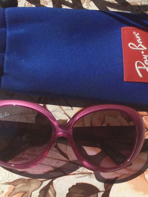 Ray Ban kids sunglasses like new, black and pink