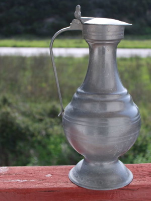 Lead pitcher new, French handmade craftsmanship