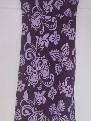 Hawaiian Style dress XS size like new, purple