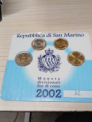 San Marino Euro Collection 2002 like new