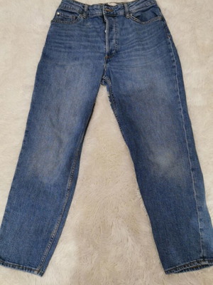 H&M Τζιν Παντελόνι Μεταχειρισμένο, Μέγεθος 40, Μπλε