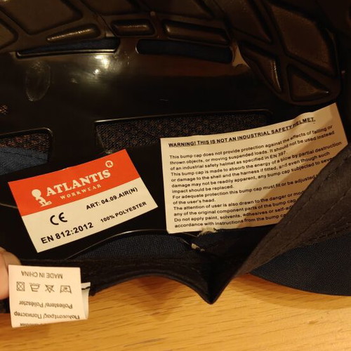 Safety Helmet Atlantis New Dark Blue for Industrial Work