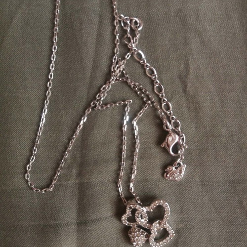 Swarovski pendant 4 hearts used