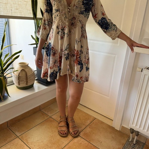 Darmode Caftan Dress like new, colorful, size S