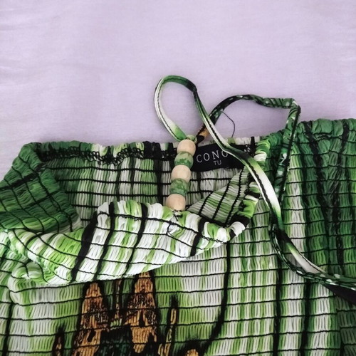 Beach dress like new, colorful