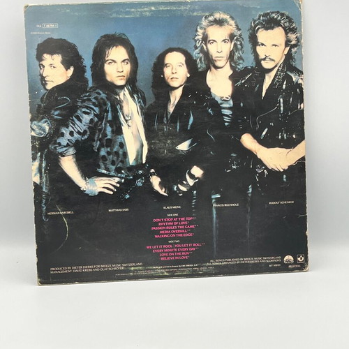 Scorpions Savage Amusement vinyl record used