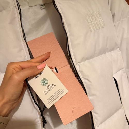 Miu Miu white jacket like new, size M 38 10